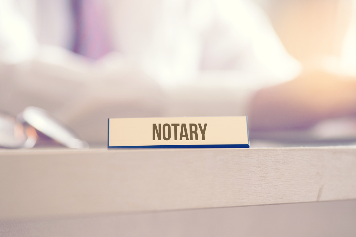 Law firm of a notary